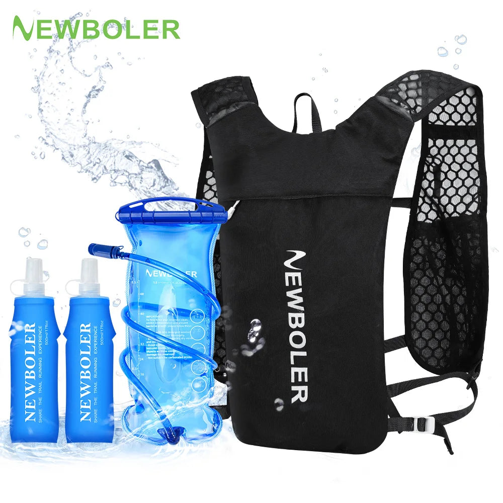 Hydration Vest – Lightweight, Breathable Backpack for Trail Running, Cycling, Climbing & Marathon Training