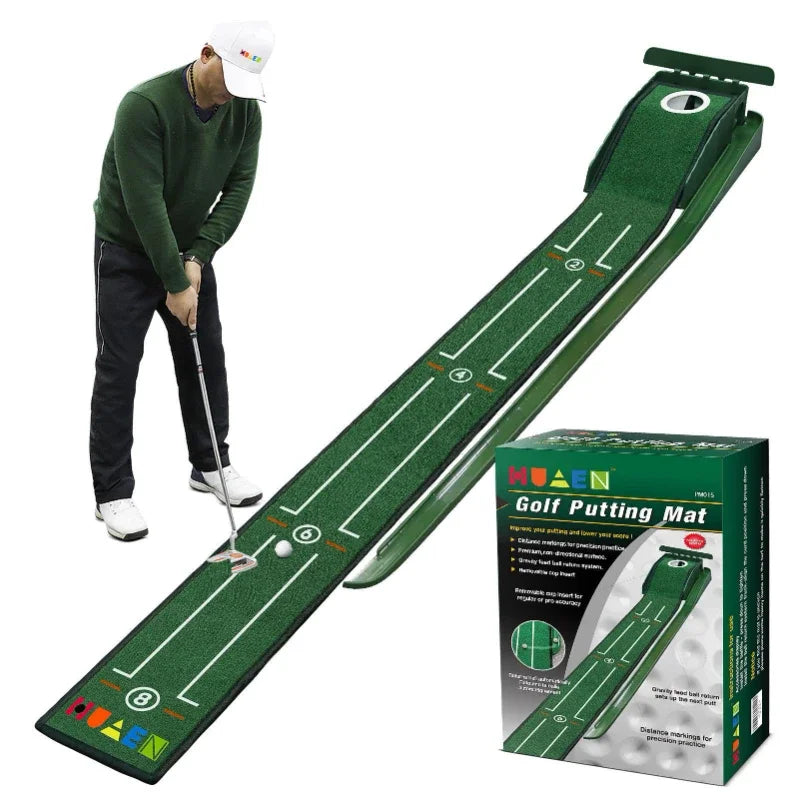Oneside Mini Putting Green Mat — Indoor & Outdoor Practice