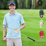 Oneside Men's PU Leather Golf Gloves — All-Weather (2 Pack)