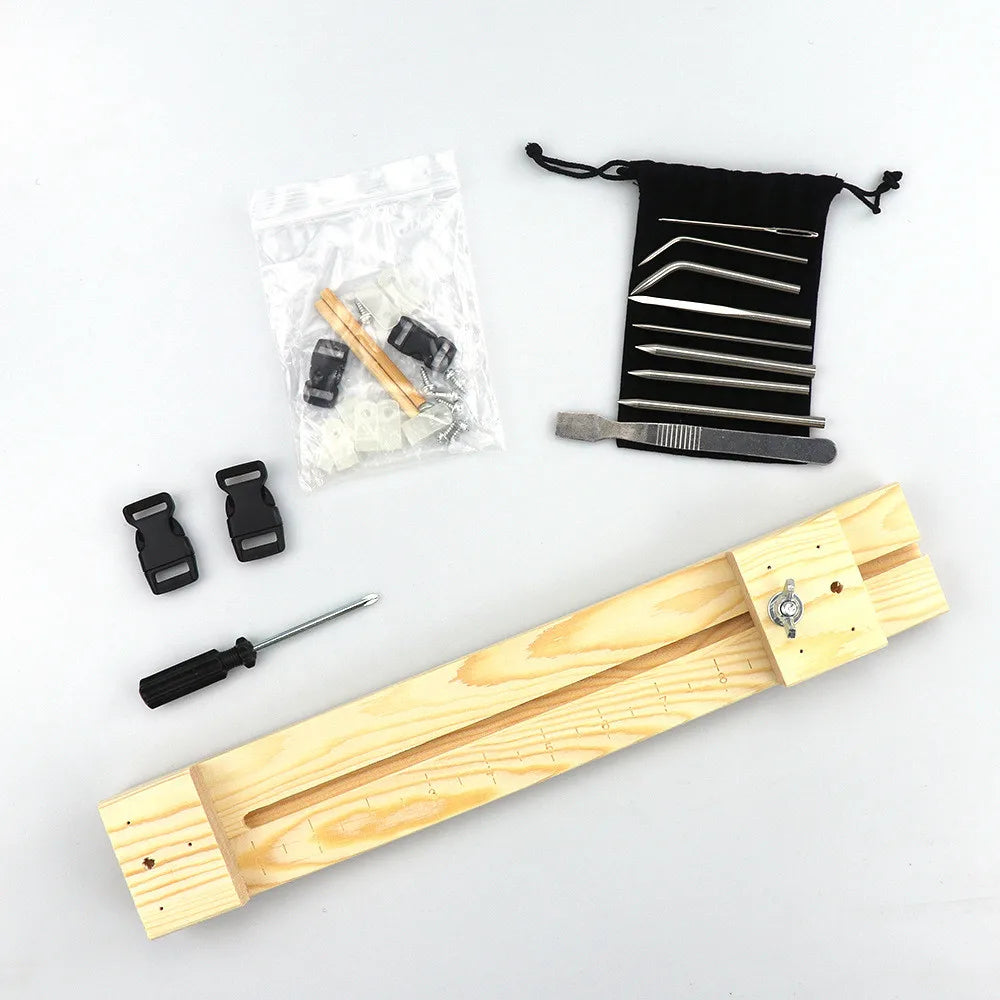 Paracord Knitting Tool Set – Aluminum Weaving Needles for Parachute Cord Bracelets, Lanyards & DIY Crafting