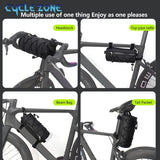 2.5L Bike Front Tube Bag – Large Capacity Handlebar Storage with Shoulder Strap for Road & Mountain Bikes