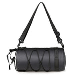 2.5L Bike Front Tube Bag – Large Capacity Handlebar Storage with Shoulder Strap for Road & Mountain Bikes