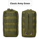 MOLLE Tactical EDC Waist Pouch – 600D Oxford Utility Pack for Outdoor Camping, Hunting, Hiking & Backpack Attachment