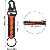 Paracord Keychain Ring Survival Kit