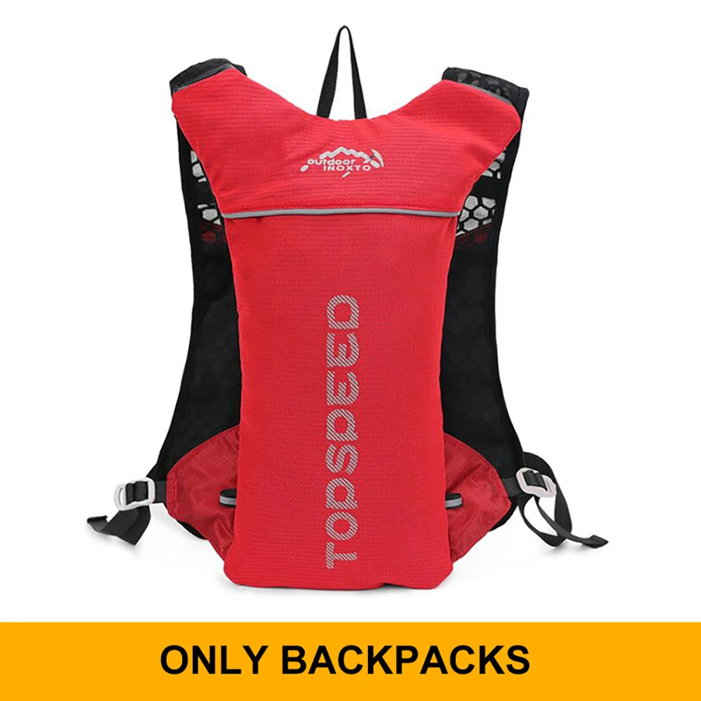 5L Ultralight Hydration Backpack – Breathable Running Vest with 500ML Water Bottles for Trail Running, Cycling & Marathons
