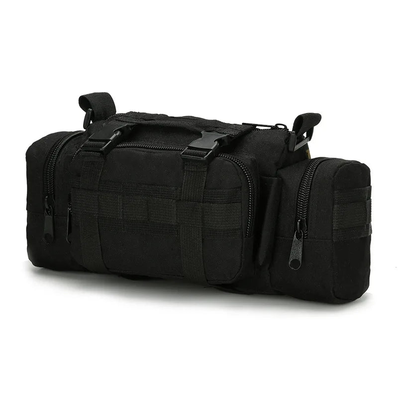 Men’s Tactical EDC MOLLE Belt Bag – Waterproof Outdoor Waist Pack for Hiking, Cycling, Camping & Hunting