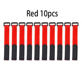 Fishing Rod Tie Holder Strap – Hook & Loop Fastener Wrap Band for Outdoor Fishing Rod Organization