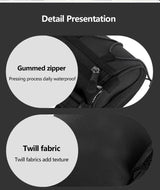 2.5L Bike Front Tube Bag – Large Capacity Handlebar Storage with Shoulder Strap for Road & Mountain Bikes