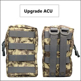 MOLLE Tactical EDC Waist Pouch – 600D Oxford Utility Pack for Outdoor Camping, Hunting, Hiking & Backpack Attachment