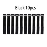 Fishing Rod Tie Holder Strap – Hook & Loop Fastener Wrap Band for Outdoor Fishing Rod Organization